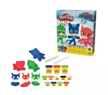 Massa de Modelar - Play-Doh PJ Masks - Kit de Heróis - Hasbro