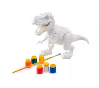 Figura Articulada - Rex Attack Pintura - Figura de Pintura Diy - Adijomar