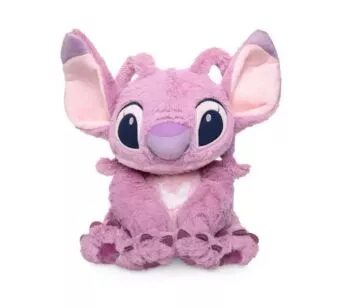 Pelúcia Infantil - 45 cm - Lilo e Stitch - Angel Big Feet - Grande - Fun Divirta-se