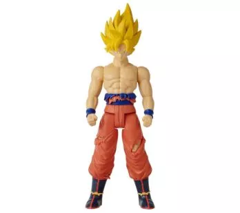 Boneco Articulado - 30 cm - Dragon Ball - Super Saiyan Goku Battle - Fun Divirta-se