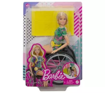 Boneca Articulada - Barbie Fashionista - Cadeira de Rodas - 165 - Mattel