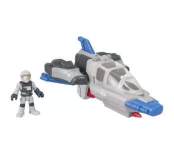 Boneco com Veículo - Disney-Pixar Lightyear - Buzz e Nave Espacial - Imaginext