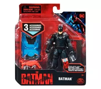 Boneco Articulado - 10 cm - DC - The Batman 2022 - Batman - Sunny