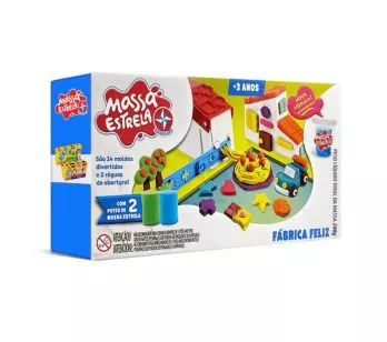 Massinha de Modelar - Massa Estrela - Fábrica Feliz - Estrela