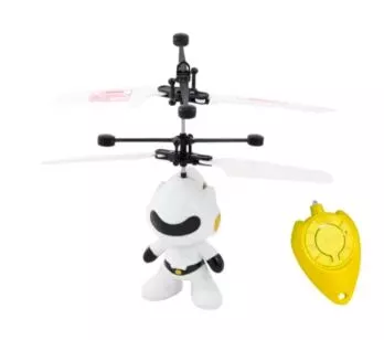 Figura Eletrônica - Mini Drone com Sensor - Robô Voador - Polibrinq