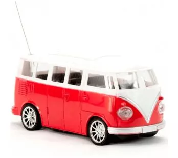 Carrinho de Controle Remoto - Clássicos - Kombi - Vermelho - Polibrinq