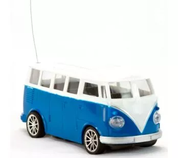 Carrinho de Controle Remoto - Clássicos - Kombi - Azul - Polibrinq