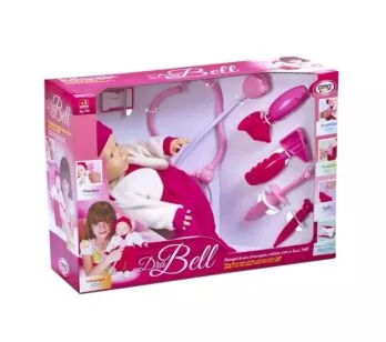 Boneca de Vinil - 33 cm - Doutora Bell - OMG Kids