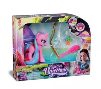 Figura de Vinil - Little Bee Unicórnio - Big - Bee Toys