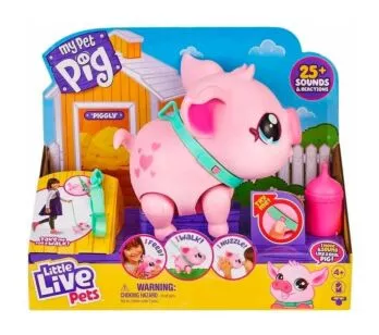 Figura Eletrônica - Little Live Pets - My Pet Pig - Porquinho - Fun Divirta-se