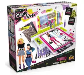 Conjunto Estilista Infantil - Style 4 Ever - Studio Fashion Designer - Fun Divirta-Se