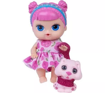 Boneca de Vinil - 18 cm - Baby’s Collection Mini - Pet - Super Toys