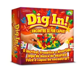 Jogo Infantil - Dig In! - 128 Peças - Copag