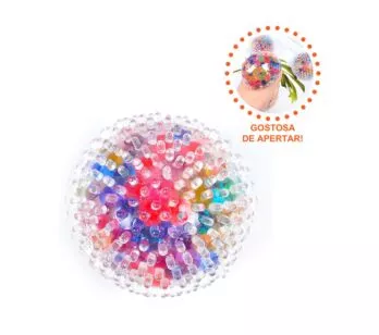 Bolinha de Apertar - Squish Mania - Spike Bolita Cristal - Toyng