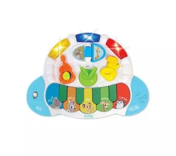 Tecladinho Musical - Baby DreamWorks - Madagascar - Zoop Toys