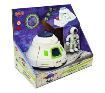 Veículo e Mini Boneco - Tripulante Espacial - Cápsula - Toyng