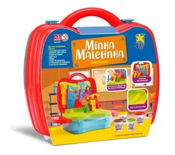 Kit de Ferramentas Infantil - Diver Massa - Minha Maletinha - Construção - Divertoys