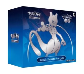Jogo de Cartas - Pokémon Go - Box Treinador Avançado - Mewtwo V - Copag 