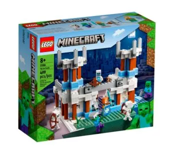 LEGO Minecraft - O Castelo de Gelo - 499 Peças - Lego