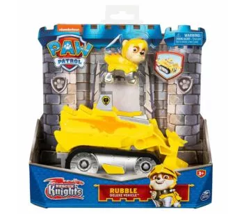 Veículo e Figura - Patrulha Canina - Rescue Knights - Rubble - Sunny Brinquedos