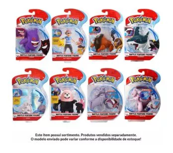 Figura Articulada com Acessório - 11 cm - Pokémon - Sortido - Sunny Brinquedos