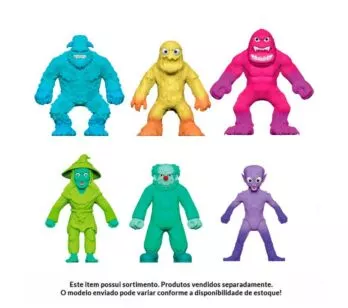 Figura que Estica - 14 cm - Stretchapalz Monster - Sortidos - Sunny Brinquedos