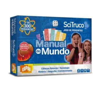 Jogo de Tabuleiro e Perguntas - Manual do Mundo - SciTruco - Copag