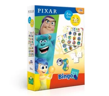 Jogo de Bingo Infantil - Disney-Pixar - Personagens - Toyster