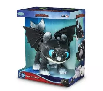 Figura Articulada - Como Treinar seu Dragão - Baby Dragões - Dusk - Pupee
