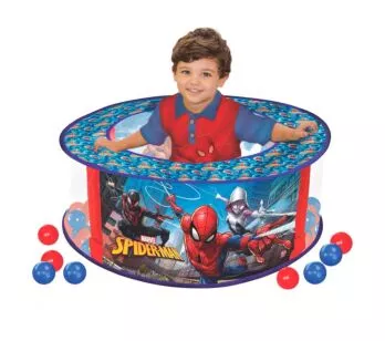 Piscina de Bolinhas - Marvel - Spiderman - Líder Brinquedos