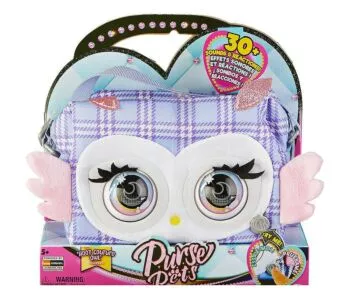 Bolsa Interativa - Purse Pets - 30 Sons e Reações - Coruja - Sunny Brinquedos