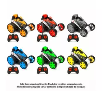 Carrinho de Controle Remoto - Super Spin Car - Sortido - CKS Toys