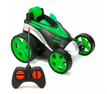 Carrinho de Controle Remoto - Super Spin Car 360 - Verde - CKS Toys