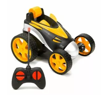 Carrinho de Controle Remoto - Super Spin Car 360 - Amarelo - CKS Toys