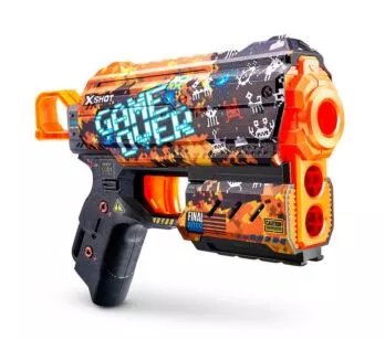 Lançador de Dardos - X-Shot Skins - Flux - Game Over - Candide