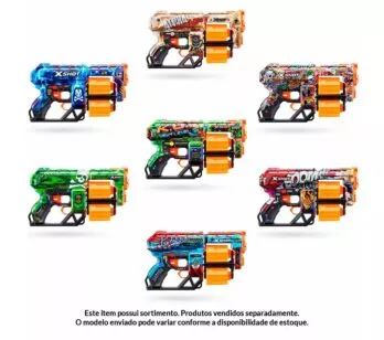 Lançador de Dardos - X-Shot Skins - Dread - Sortido - Candide