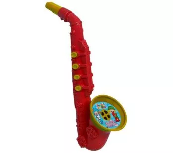 Saxofone Infantil - Patati e Patatá - Vermelho - Candide