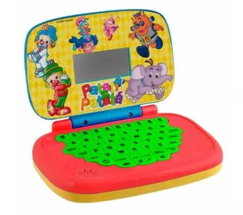 Laptop Infantil Eletrônico - Bilíngue - Patati e Patatá - Candide