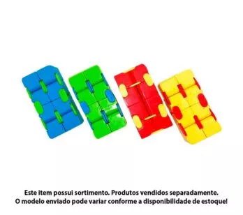 Cubo de Manobra - Cubo Infinity - Fidget - Sortidos - Toyng