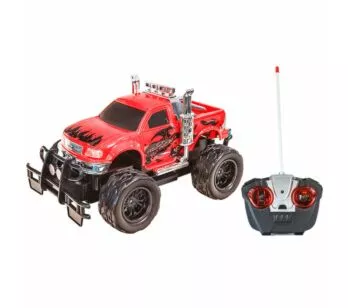 Carrinho de Controle Remoto - Trucks Radicais - Vermelho - Unik Toys