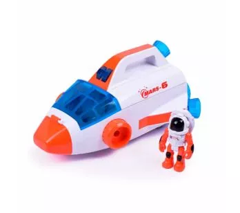Veículo e Mini Boneco - Astronautas - Nave Espacial - Fun Divirta-se