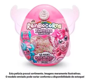Pelúcia Surpresa - Rainbocorns Fairycorn - Magical Fairy - Fun Divirta-se