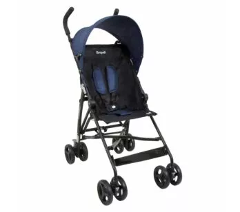 Carrinho de Bebê - Passeio - Oi - Blue Black - Burigotto