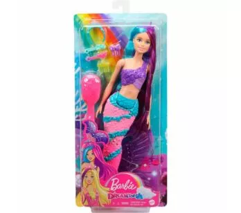 Boneca Articulada - Barbie Dreamtopia - Sereia Penteados Fantásticos - Mattel