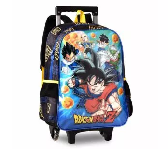 Mochila de Rodinhas Infantil - Dragon Ball Z - Clio Style