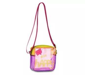 Bolsinha Infantil - Translucida - Be Happy - Clio Style