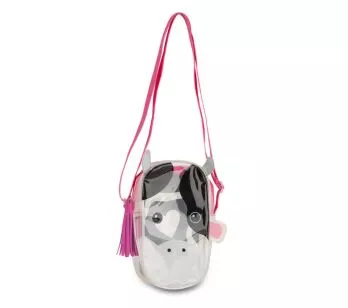 Bolsinha Infantil - Translucida - Clio Pets - Vaca - Clio Style
