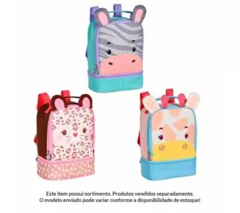 Lancheira Infantil Térmica - Clio Pets - Animais - Sortidos - Clio Style