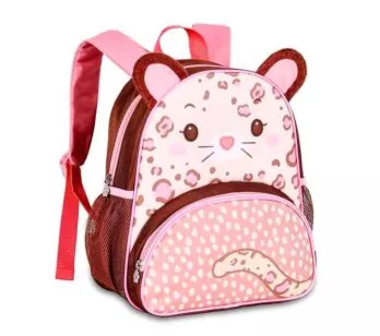Mochila de Costas Infantil - Clio Pets - Onça - Clio Style