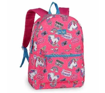 Mochila de Costas - Clio Girls - Unicórnio - Rosa - Clio Style
